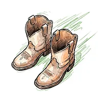 Greased Boots